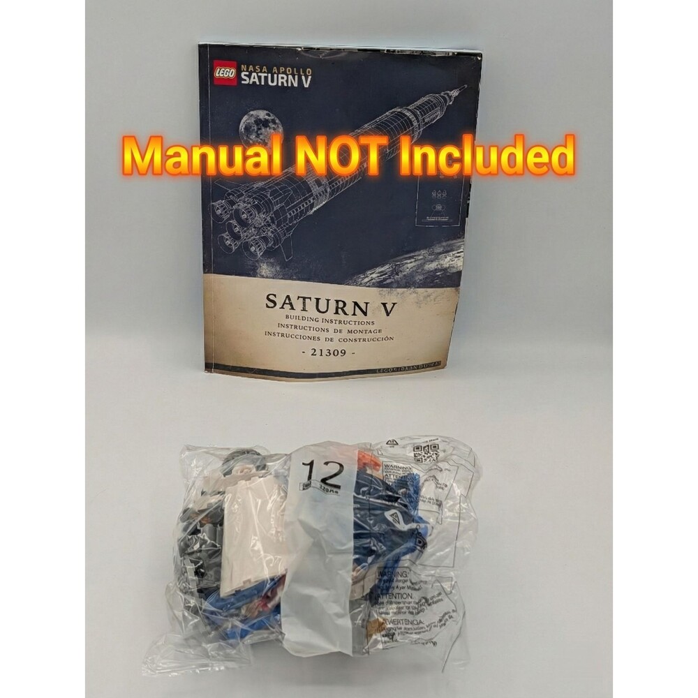LEGO 21309 92176 NASA Apollo Saturn V Bag 12 Sealed S-IVB Stage LM Adapter